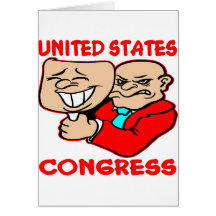 2 Faced Lying U.S. Congress Card
