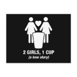 2 girls one cup - 2girls1cup - funny tee