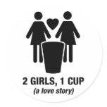 2 girls one cup - 2girls1cup - funny tee