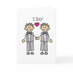 2 Grooms Greeting Cards