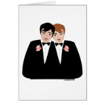 2 Grooms Gay Wedding Cards