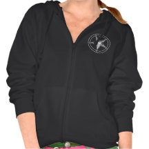 2 hoody des femmes de sigil de Baphomet dégrossis T-shirt