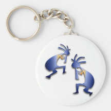 2 Kokopelli #11 Keychain