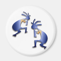 2 Kokopelli #11 Magnets