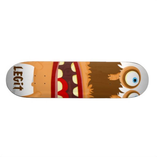 2 monster LEGIT Skateboard Decks