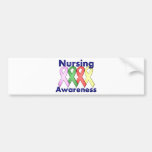 2 Nursing Awareness Bumper Sticker