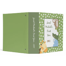 2" PHOTO Binder Scrapbook Safari Adventure