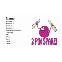 2 Pin Spare Business Card