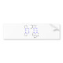 2-Pyridone Chemical Basepair Bumper Stickers