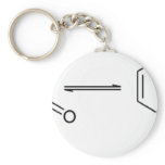 2-Pyridone Chemical Tautomer Key Chains