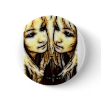 2 - Reflected Magic Gear Pinback Buttons