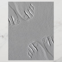 2 sets of sandy feet flyer