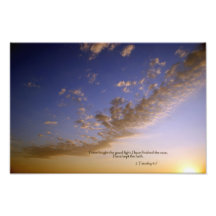 2 Timothy 4:7 I have fought the good fight... Photograph