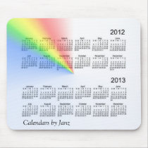 2 Year Calendar 2012 - 2013 Mousepad