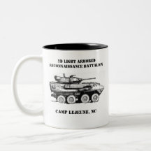 2D Light Armoured Reconaissance Battalion Mug