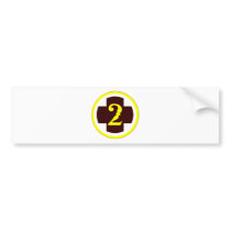 2d medical bumper stickers