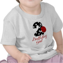 2ème Fille d'anniversaire - coccinelle - 2 Madame  T-shirts