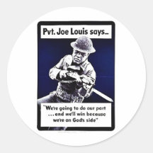 2ème guerre mondiale Joe Louis Adhésifs