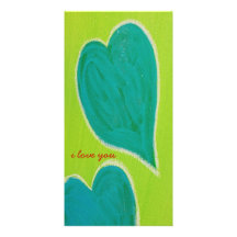 2hearts picture card