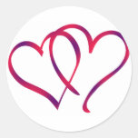 2hearts-red-purple stickers