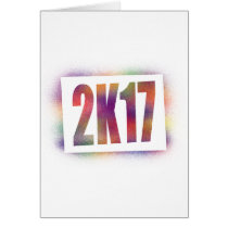 2k17 2017 greeting cards