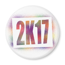 2k17 2017 refrigerator magnet
