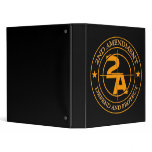 2nd Amendment 3 Vinyl Binder
