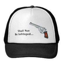 2nd Amendment Gun Revolver Mesh Hat