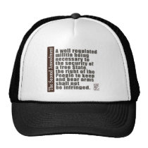 2nd Amendment hats
