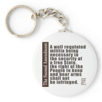 2nd Amendment keychains