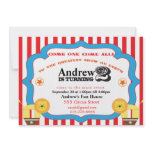 2nd Birthday Circus Invitation