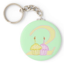 2nd Birthday Key Chain