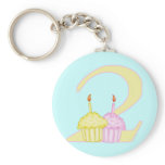 2nd Birthday Key Chains
