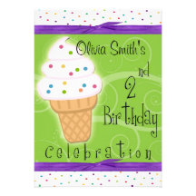 2nd Birthday Party Invitations