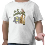2nd Birthday Safari Tee Shirt