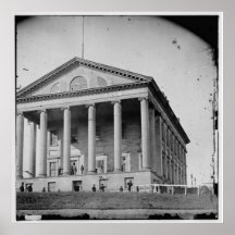 2nd Confederate Capitol Richmond Virginia (1865) Print