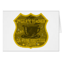 2nd Grade Caffeine Addiction League Cards