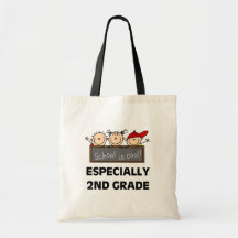 2nd Grade School is Cool Canvas Bags