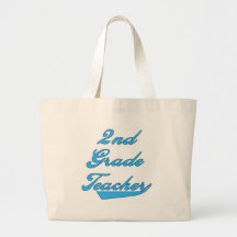 2nd Grade Teacher Blue Tshirts and Gifts Bag
