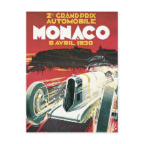 2nd Grand Prix de Monaco Postcards