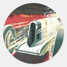 2nd Grand Prix de Monaco Round Sticker