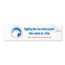 2party1County Bumper Stickers