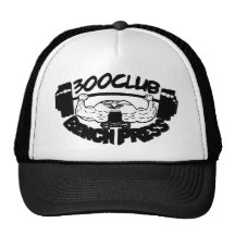 300 Club Bench Press Hat / Cap