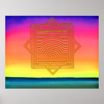 #303.Whitefield Hill Crop Circle, UK, 2010 Poster