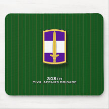 308th Civil Affairs Brigade SSI Mousepad