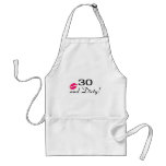 30 And Dirty Lips Aprons