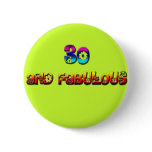 30 and fab rainbow pin