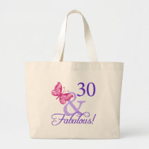 30 And Fabulous Birthday Bags