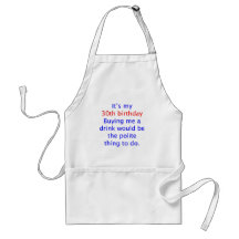 30 buy me a drink aprons