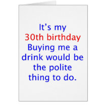 30 buy me a drink